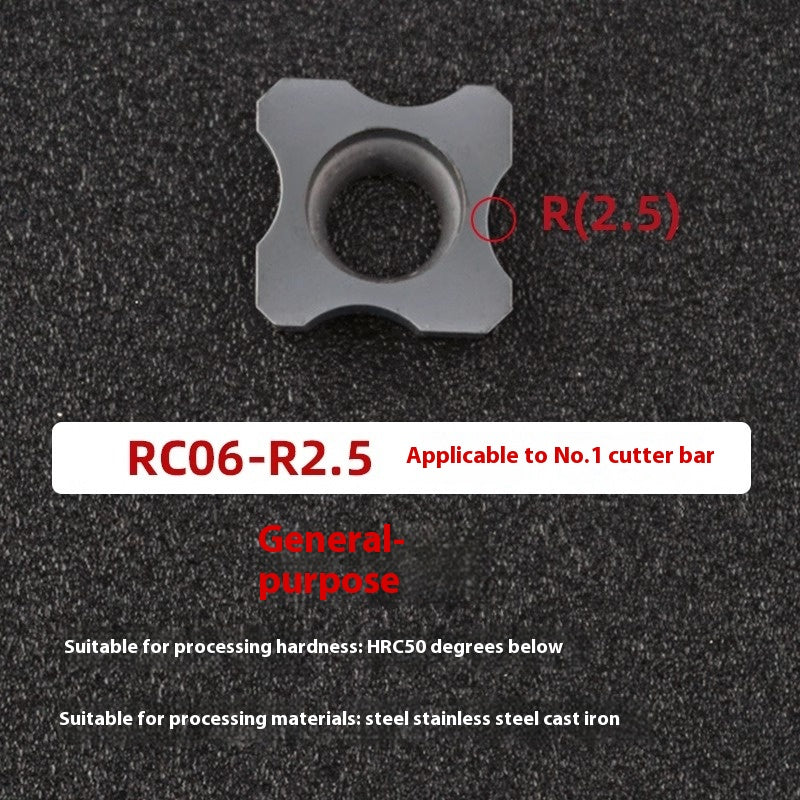 6042 CNC internal R chamfering cutter bar internal R cutter arc positive and negative R chamfering cutter external R chamfering cutter R0.5 1 2 3 4 5 6 Shandong Denso Pricision Tools Co.,Ltd.